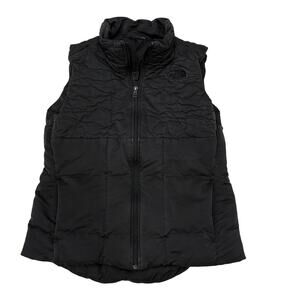 The North Face Aconcagua II 550 Puffer Vest Womens Medium Black Goose Down *READ